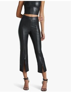 Commando Faux Leather Split Front Pants